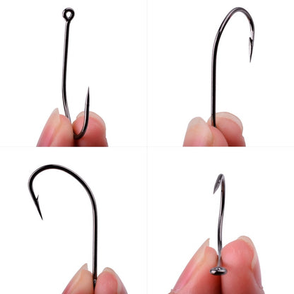 50pcs/10pcs/Box Treble Fishing Hooks - Hiccupzz