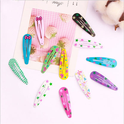 50Pcs/Lot Korean Style Girls Cartoon Hairclip - Hiccupzz