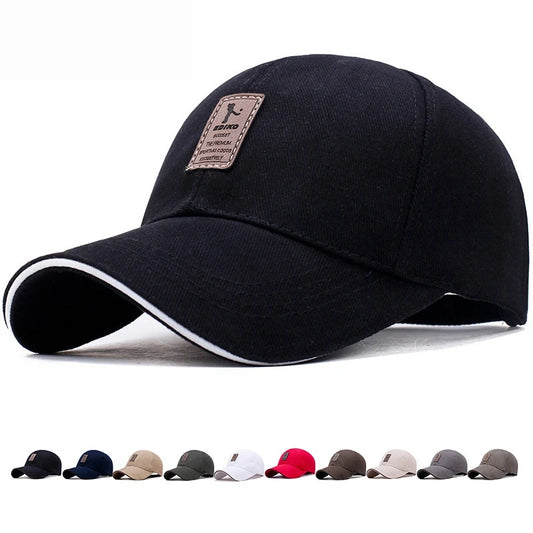 Summer Sport Baseball Hat Men Fishing Baseball Caps Women Breathable Snapback Hats Black Casual sport Hats Cap Unisex