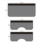 3 Pcs Auto Mechanic Magnetic Leather Fender Protector Clip Pad with Hook for Car Repair - Hiccupzz