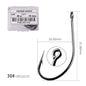 50pcs/10pcs/Box Treble Fishing Hooks - Hiccupzz