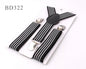 New Adjustable Kids Suspenders Elastic Striped Suspender Candy Color Children Braces Wedding Accessories Girls Boys Straps - Hiccupzz