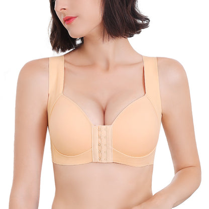 FallSweet  Front Closure Bras for Women Plus Size Underwear  Seamless Push Up Brassiere Vest Top Sexy Bra - Hiccupzz