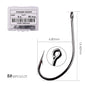 50pcs/10pcs/Box Treble Fishing Hooks - Hiccupzz