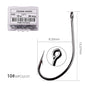 50pcs/10pcs/Box Treble Fishing Hooks - Hiccupzz
