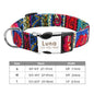 Personalized Dog Accessories Collar Nylon Printed Pet Puppy Collar Dog ID Collars Free Engraved ID for Small Medium Large Dogs - Hiccupzz