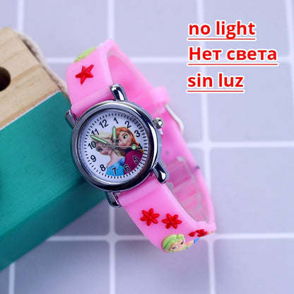 Disney Princess Elsa Watches for Girls, Silicone Strap - Hiccupzz