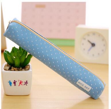 1 Pcs Cute Candy Color Pencil Case