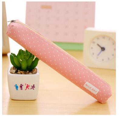 1 Pcs Cute Candy Color Pencil Case