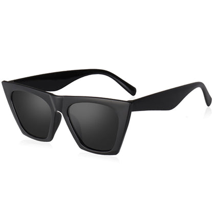 Woman Sunglasses Black Cat Eye Brand Designer - Hiccupzz