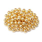 50-500pcs Gold color CCB Ball Beads Round Loose Bead For Making DIY Bracelet Necklace Wedding Jewelry - Hiccupzz