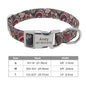 Personalized Dog Accessories Collar Nylon Printed Pet Puppy Collar Dog ID Collars Free Engraved ID for Small Medium Large Dogs - Hiccupzz