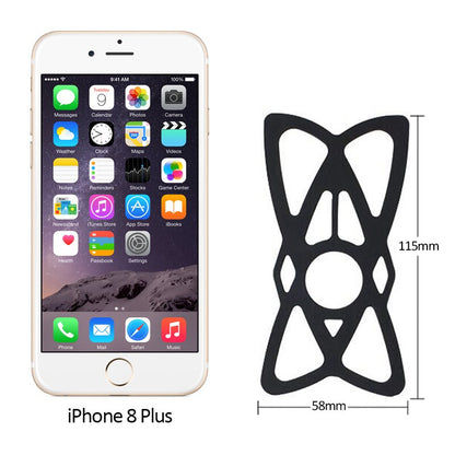 Anti-Slip Silicone Strap for Cell Phone Mount Holder on Bike/Bicycle/Motorcycle/Handlebar - Hiccupzz