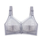 FallSweet Wireless Bras for Women Thin Cup Lingeire Plus Size Lace Underwear Minimizer Brassiere B C D E Cup - Hiccupzz