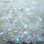 Multicolor 100pcs 4mm Bicone Austria Crystal Beads for DIY Jewelry Making - Hiccupzz