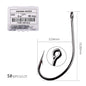 50pcs/10pcs/Box Treble Fishing Hooks - Hiccupzz