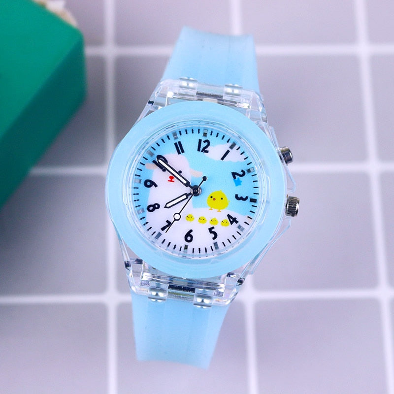 Disney Princess Elsa Watches for Girls, Silicone Strap