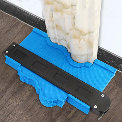 Profile Contour Gauge line Copier Ruler Cutting template Construction Woodworking Measuring instrument ceramic Tiling tiles tool - Hiccupzz
