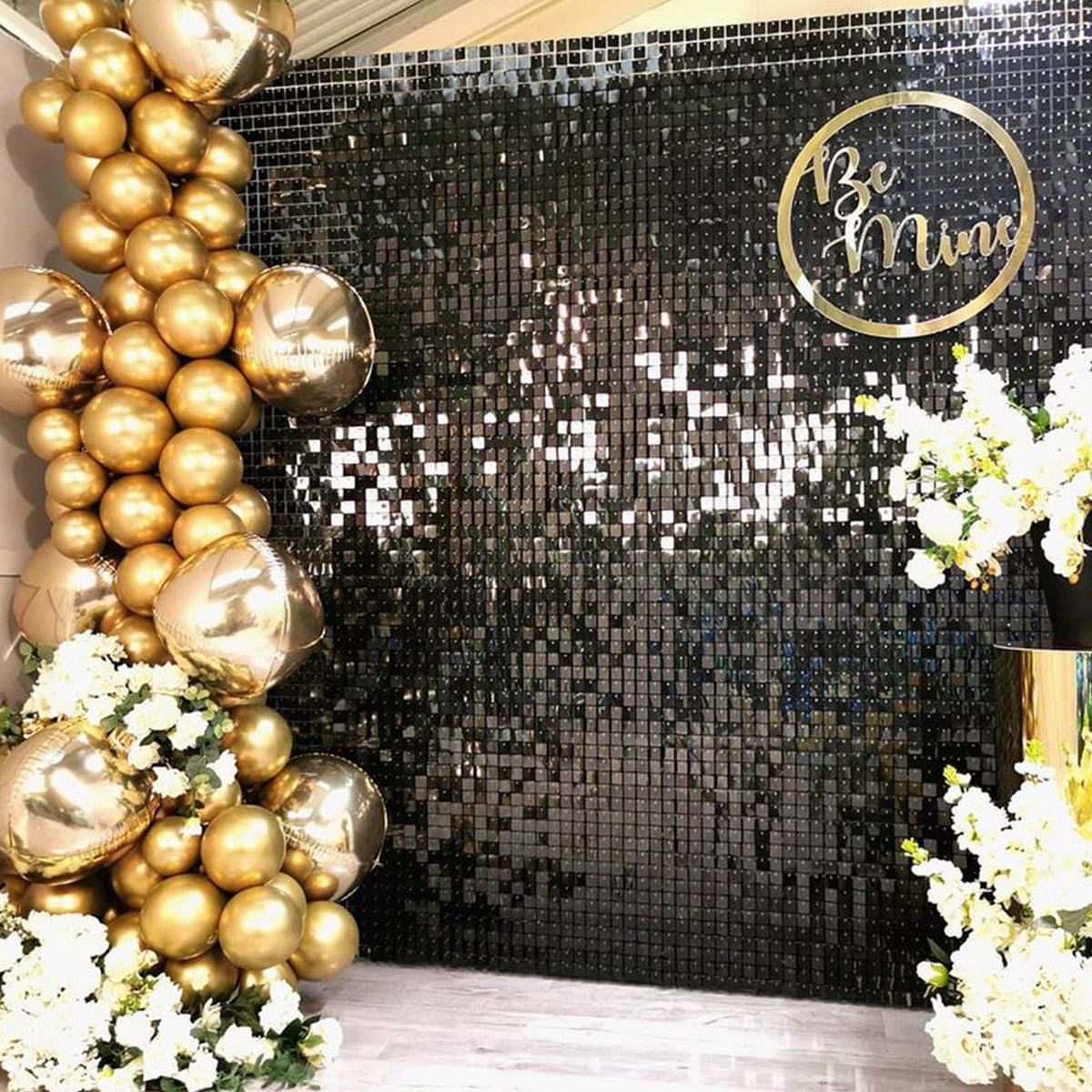 Party Background Glitter Backdrop