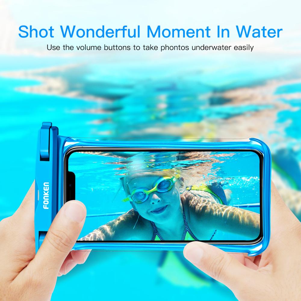 Full Transparent Waterproof Case for Iphone, Xiaomi , Samsung