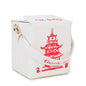 Chinese Takeout Box Purse Pu Leather Women Handbag Fashion Crossbody Bag Shoulder Chain Bag for Girl Bucket Bag - Hiccupzz