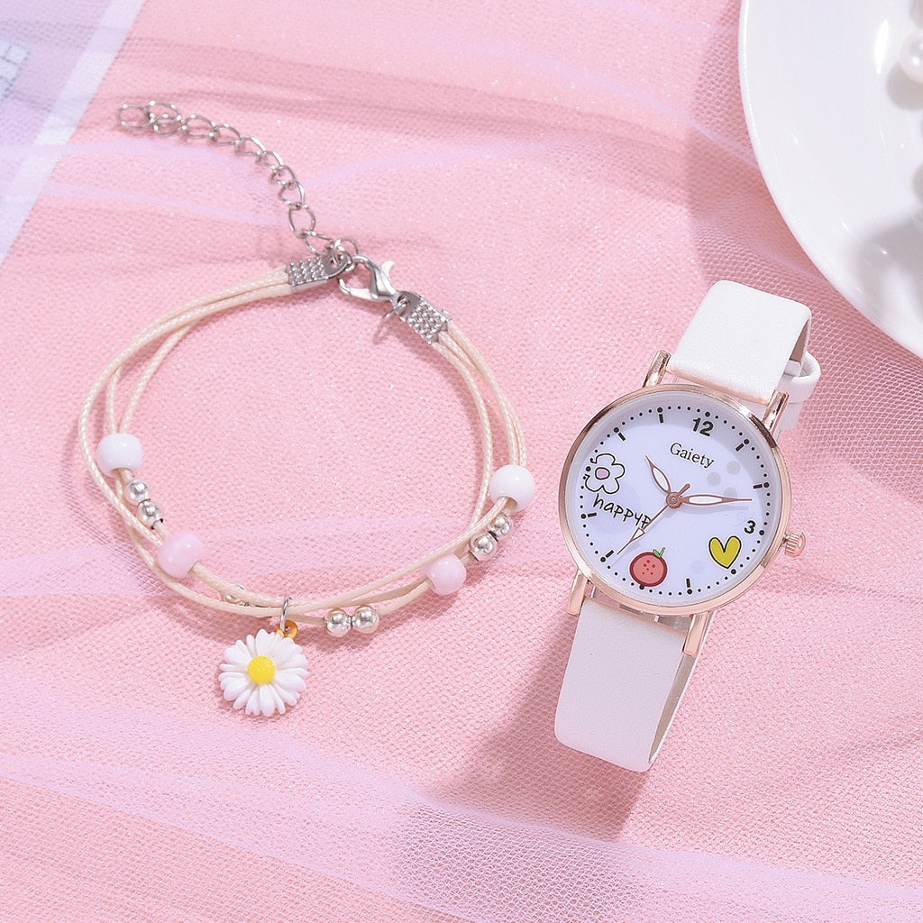 Pink cute Watches For Girls