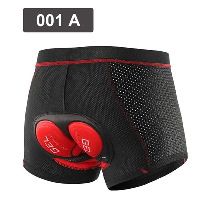 Breathable Cycling Shorts Cycling Underwear 5D Gel Pad - Hiccupzz