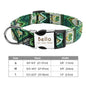Personalized Dog Accessories Collar Nylon Printed Pet Puppy Collar Dog ID Collars Free Engraved ID for Small Medium Large Dogs - Hiccupzz