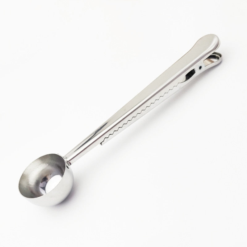 Coffee Spoon With Long Handle And Clip For Kitchen