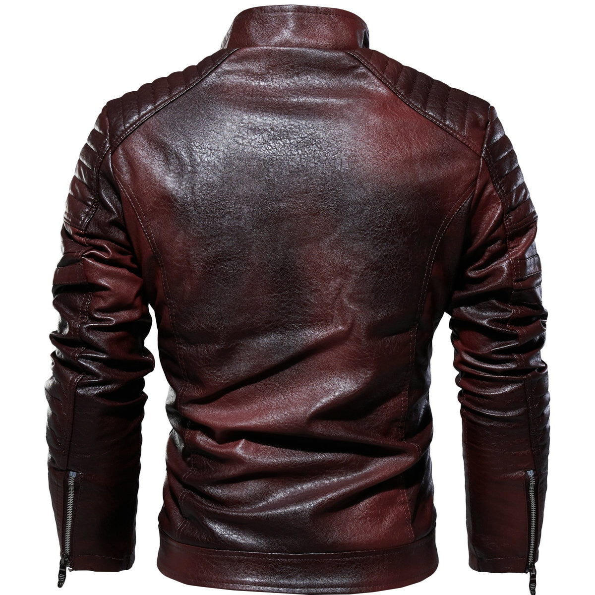 Winter Leather Jacket Men