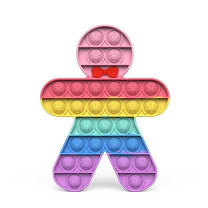 Christmas Theme Pops Bubble Fidget Toys - Hiccupzz