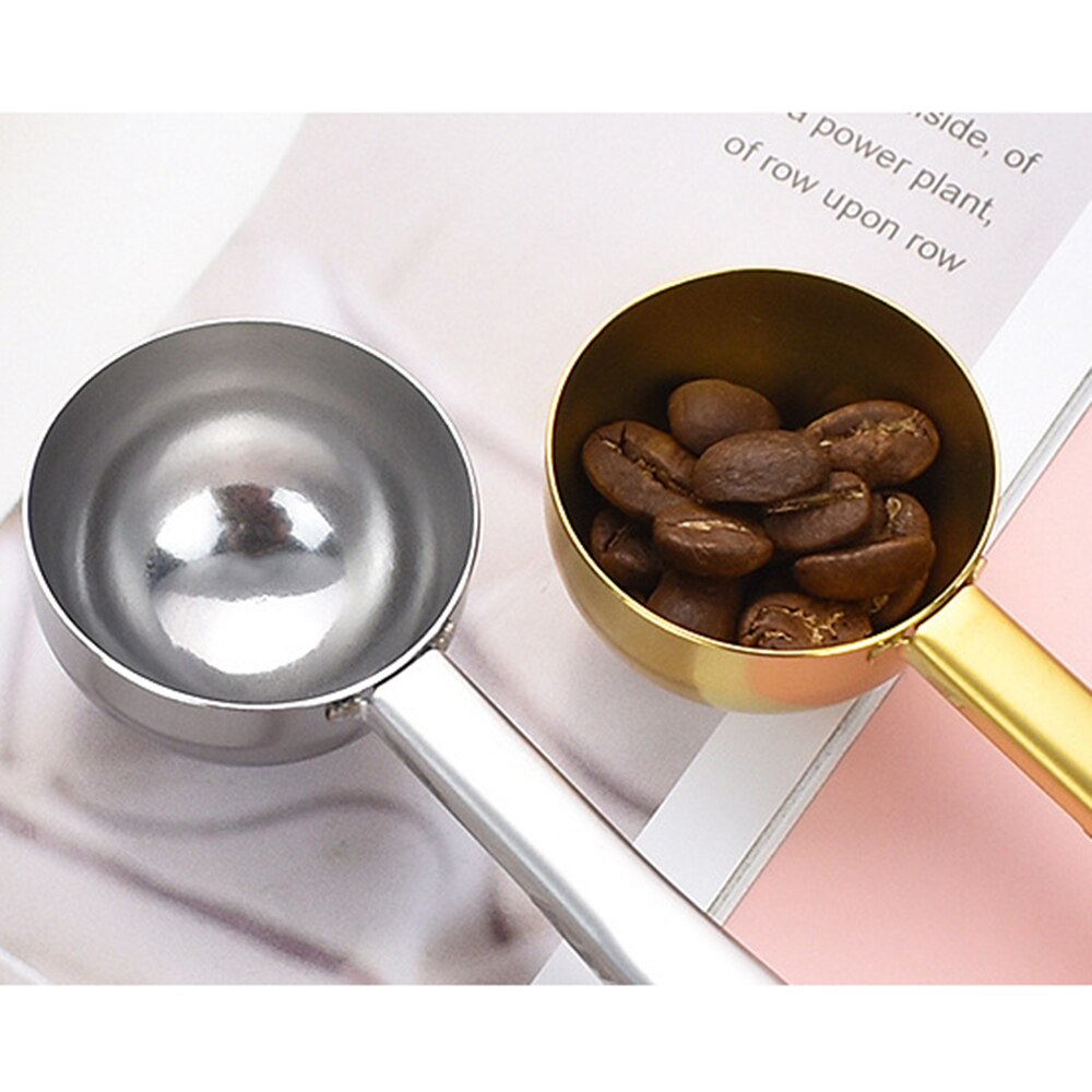 Coffee Spoon With Long Handle And Clip For Kitchen