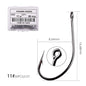 50pcs/10pcs/Box Treble Fishing Hooks - Hiccupzz
