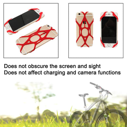 Anti-Slip Silicone Strap for Cell Phone Mount Holder on Bike/Bicycle/Motorcycle/Handlebar - Hiccupzz
