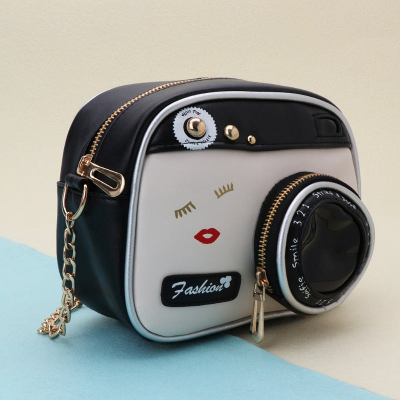 Women Camera Shape Shoulder Bag