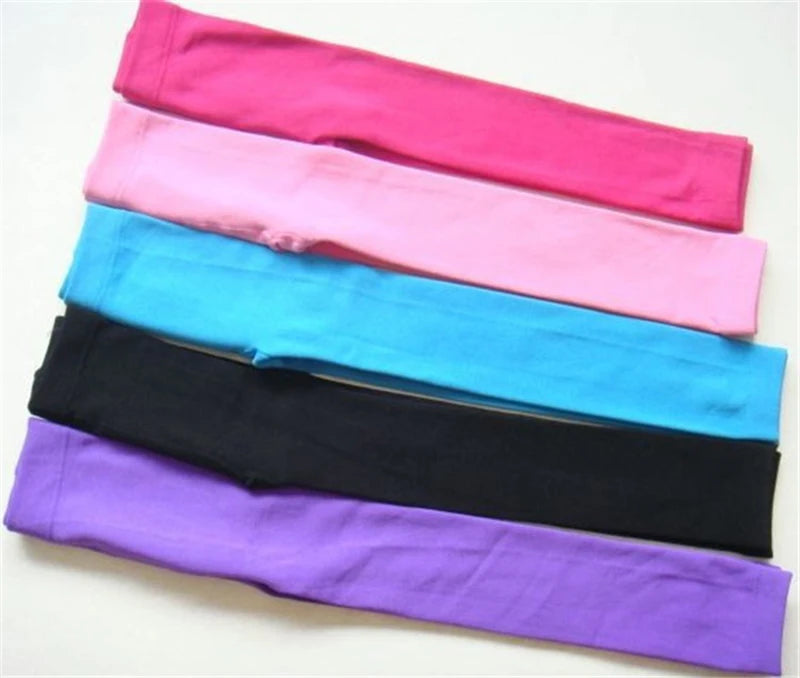 Autumn Winter Girls' Leggings - Plus Velvet for Warmth, Candy Colors, Comfortable Pants for Kids Aged 3-9 Years