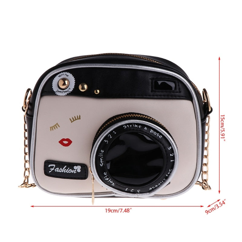 Women Camera Shape Shoulder Bag