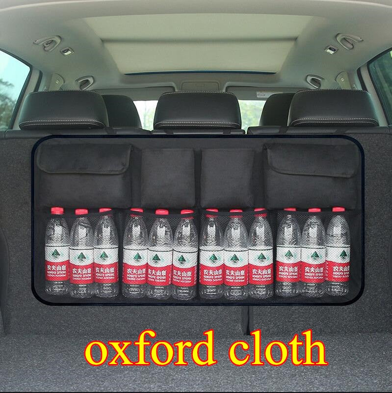 2023 New PU leather Car Rear Seat Back Storage Bag Multi-use