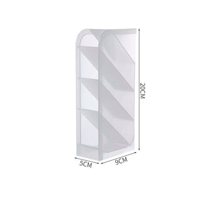 Creative Multifunctional 4 Grid Desktop Organizer Pen Holder Makeup Storage Box School Office Accessories Stationery - Hiccupzz