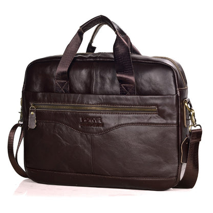 Men Genuine Leather Handbags - Hiccupzz