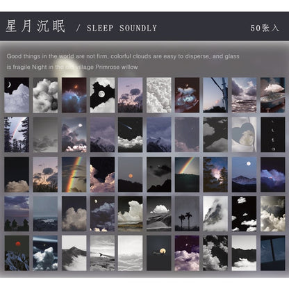 50 sheets Landscape rose ins  Scrapbooking Decorative Stickers - Hiccupzz