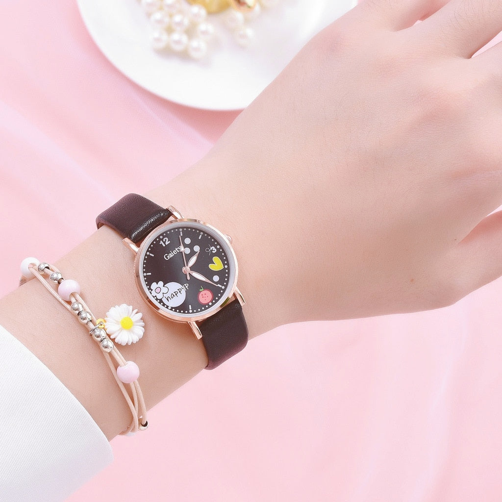 Pink cute Watches For Girls