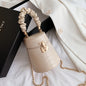 Crocodile Pattern Small Bucket Crossbody Bag for Women - Hiccupzz