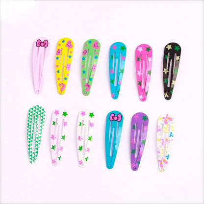 50Pcs/Lot Korean Style Girls Cartoon Hairclip - Hiccupzz