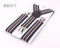 New Adjustable Kids Suspenders Elastic Striped Suspender Candy Color Children Braces Wedding Accessories Girls Boys Straps - Hiccupzz