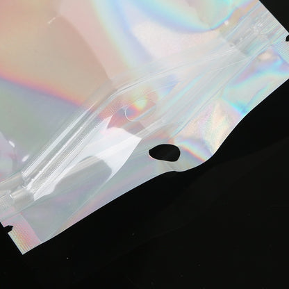 Resealable Translucent Laser Zip Lock Bags - Hiccupzz