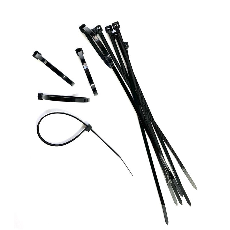 Self-locking plastic nylon tie 100 PCS