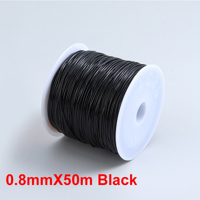 100M Plastic Crystal for DIY Beading Stretch Cords