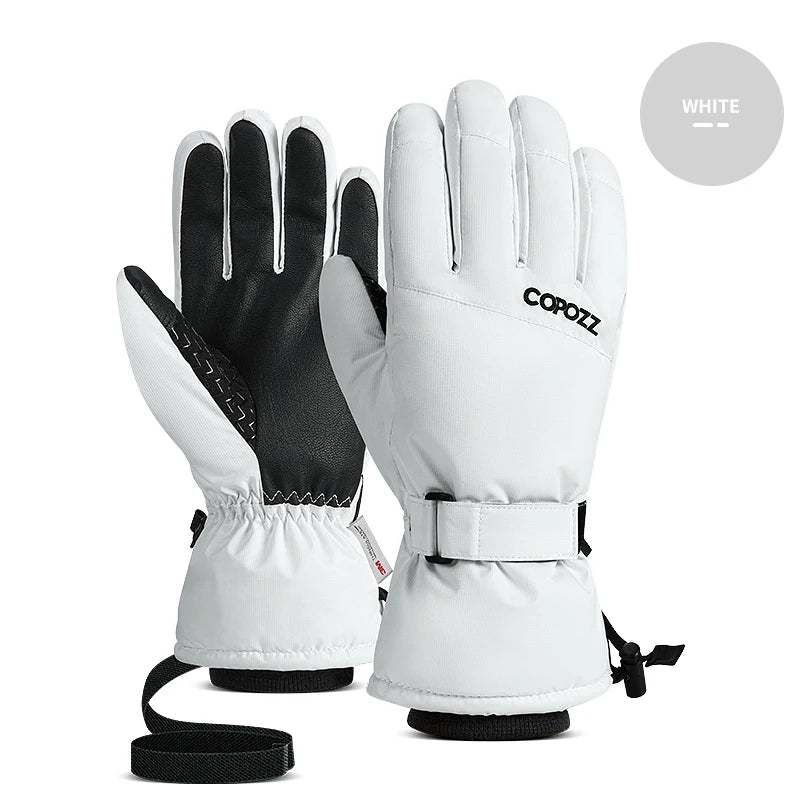 Copozz Winter Ski Gloves - Waterproof, Ultralight Snowboard Gloves for Men & Women