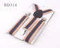 New Adjustable Kids Suspenders Elastic Striped Suspender Candy Color Children Braces Wedding Accessories Girls Boys Straps - Hiccupzz